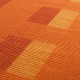 Štola bavlna 35x140cm oranžová kostka