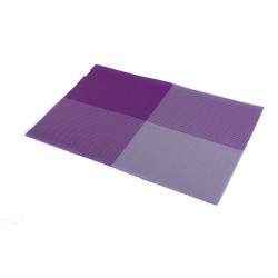 Prostírání PVC fialová šachovnice (30×45)