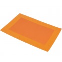 Prostírání PVC oranžový rámeček (30×45)