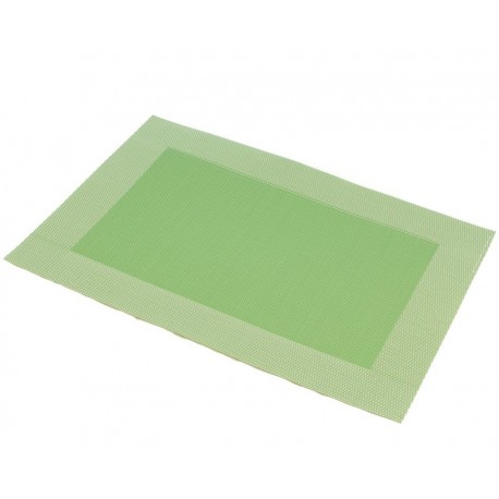 Prostírání PVC zelený rámeček (30×45)