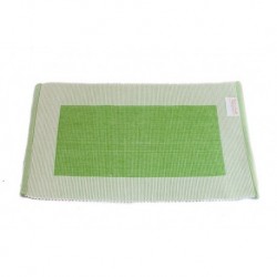 Prostírání bavlna zelený rámeček (30×45)