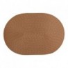 Prostírání oválné hnědo zlaté
