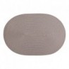 Prostírání oválné šedo béžové