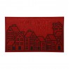 Rohožka červená Sweet home 45 x 75 cm