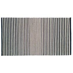 Koberec Katy černobéžový 70 x 120 cm