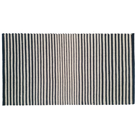 Koberec Katy černobéžový 70 x 120 cm