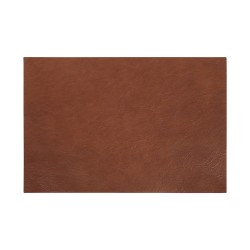 Prostírání Brownie imitace kůže tmavě hnědé