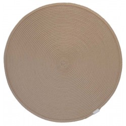 Prostírání kulaté béžové průměr 35cm