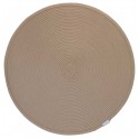 Prostírání kulaté béžové průměr 35cm