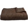 Deka z mikrovlákna Aneta hnědá